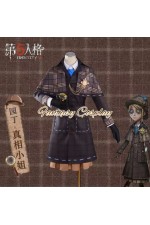 Identity V Gardener Lady Truth British Detective Style Outfit Cosplay Costume